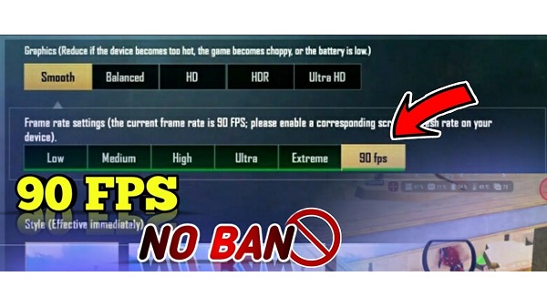 90 fps no ban premium apk