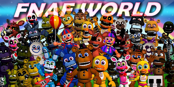 fnaf world mod apk