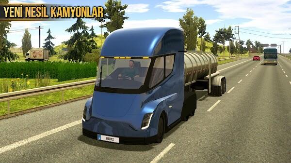 truck simulator 2018 para snrsz android oyun