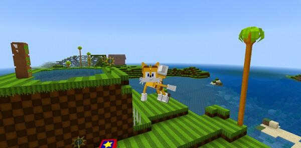 sonic land mods for minecraft pe