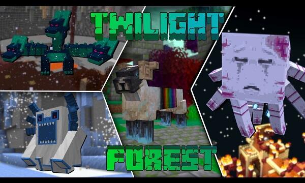 minecraft twilight forest all bosses