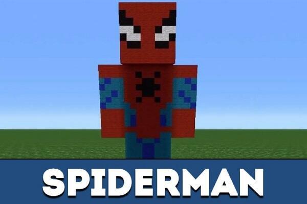 spiderman addon mcpe